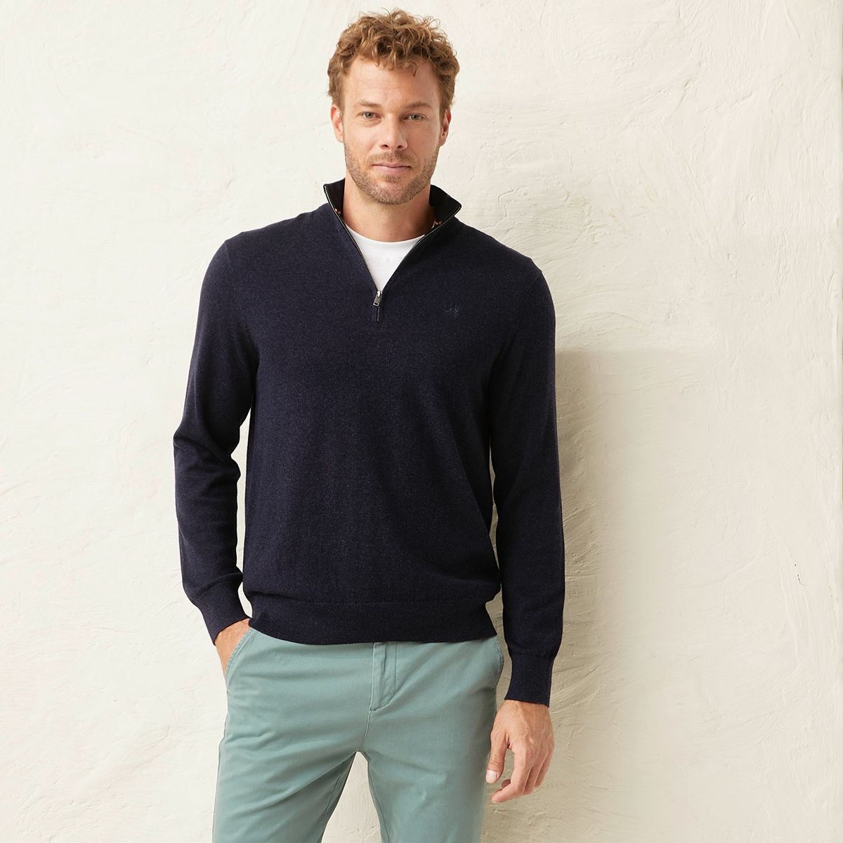 CASCAIS - Sweater Manga Larga Algodón Hombre Cascais