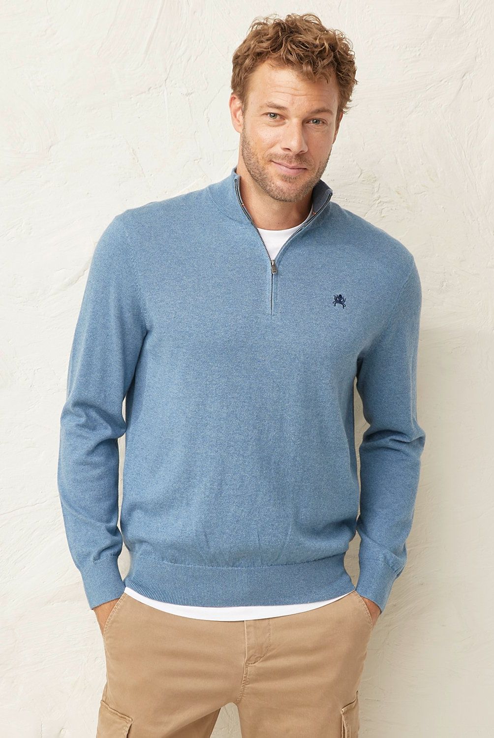 CASCAIS - Sweater Manga Larga Algodón Hombre Cascais