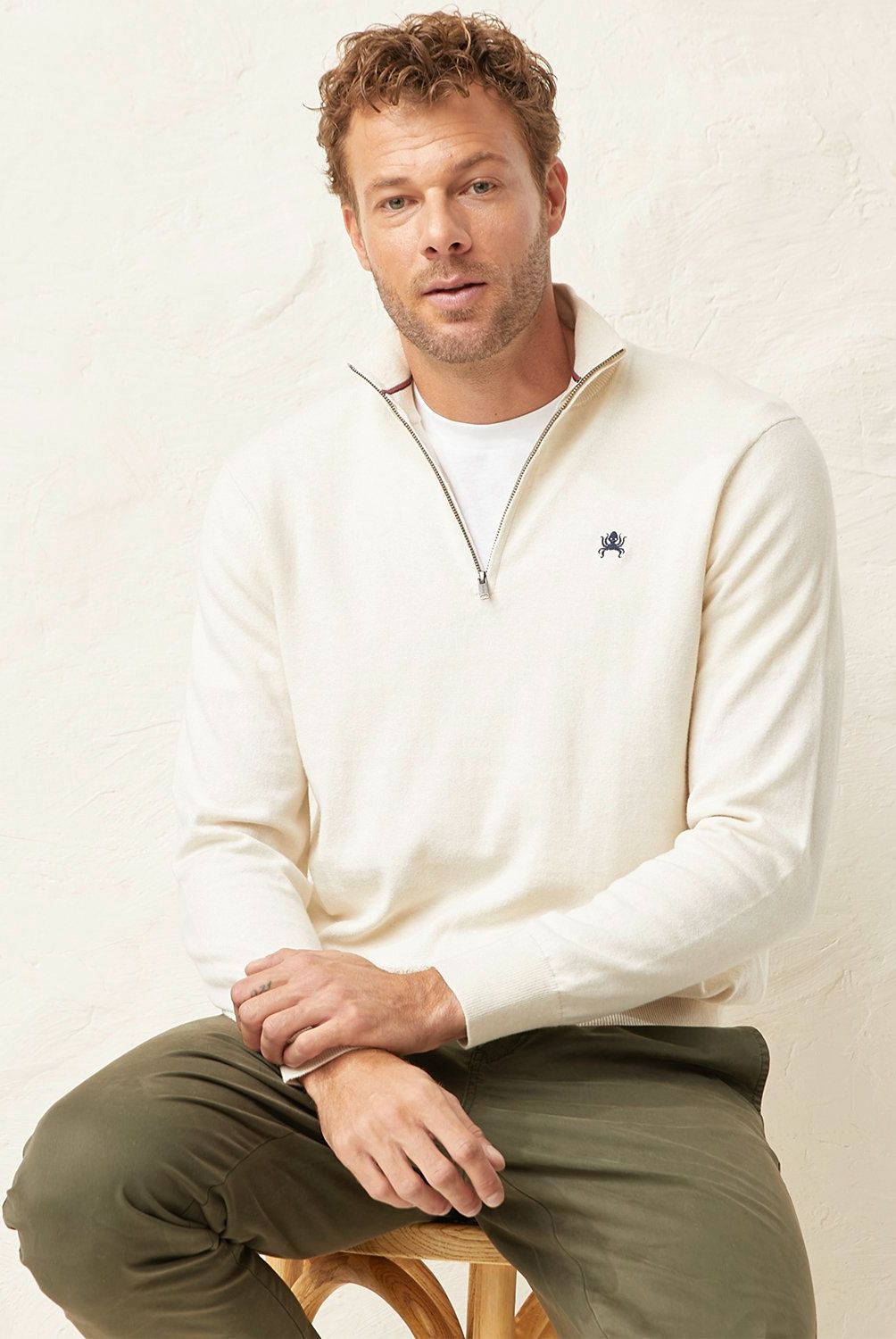 CASCAIS - Sweater Manga Larga Algodón Hombre Cascais
