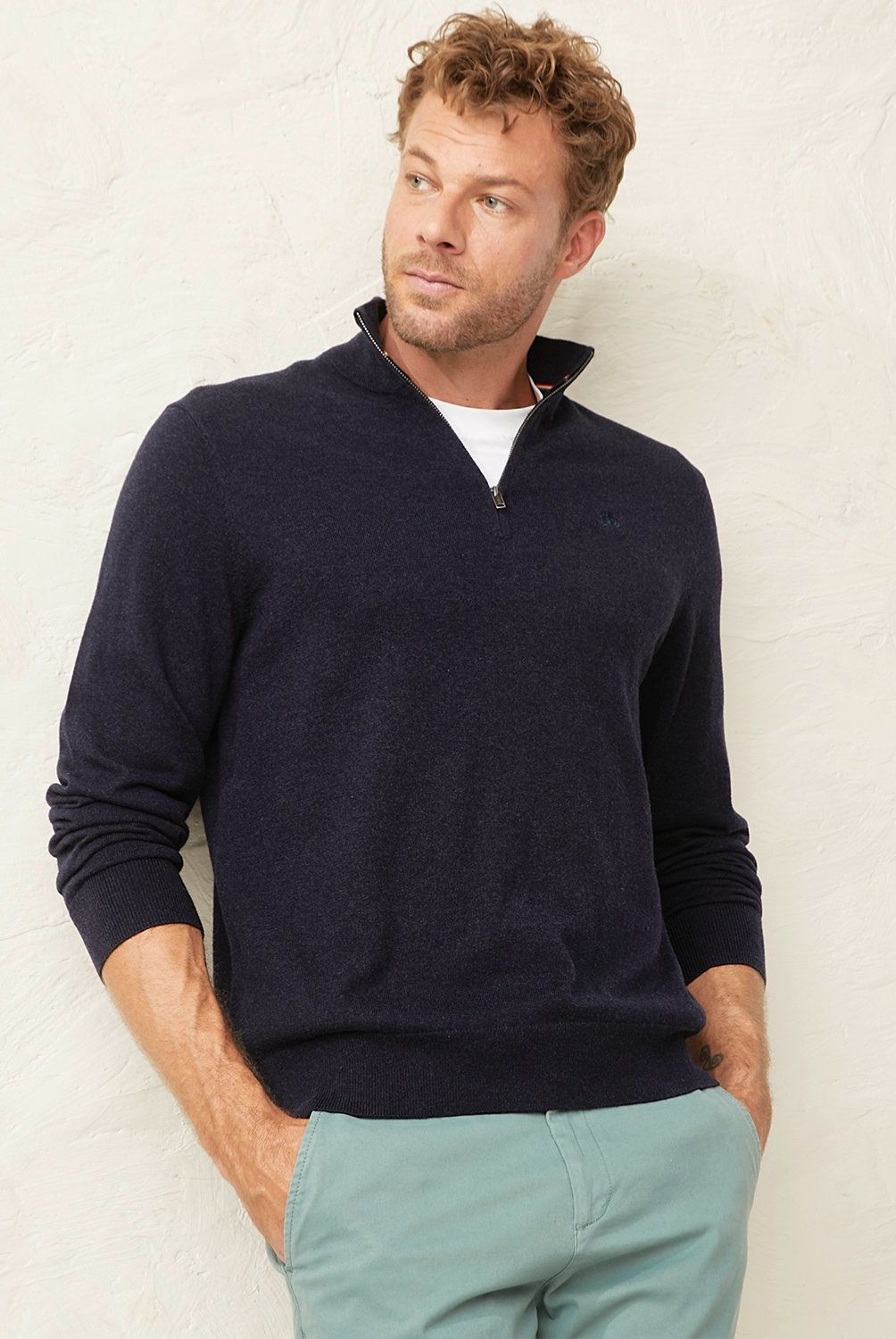CASCAIS - Sweater Manga Larga Algodón Hombre Cascais
