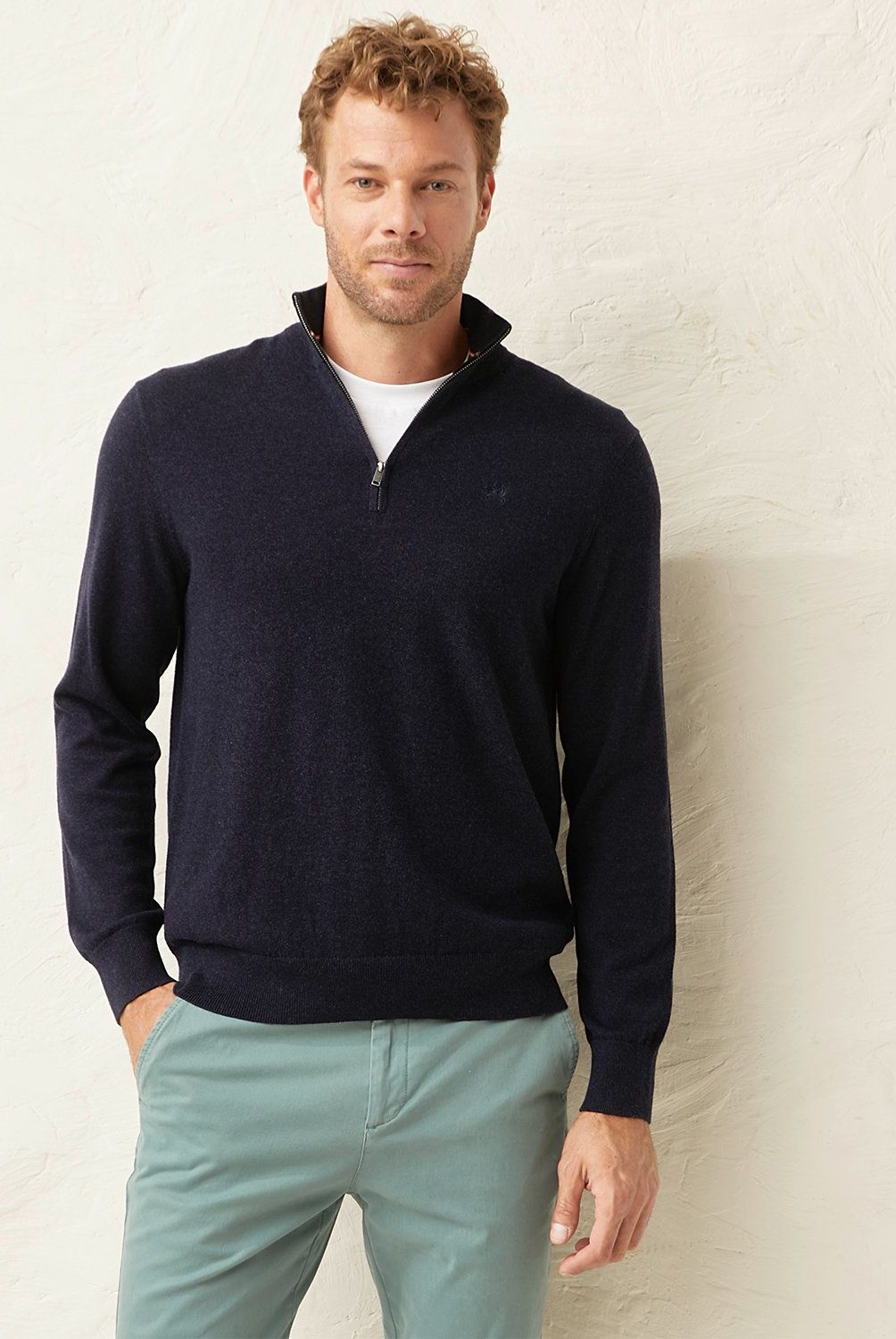 CASCAIS - Sweater Manga Larga Algodón Hombre Cascais