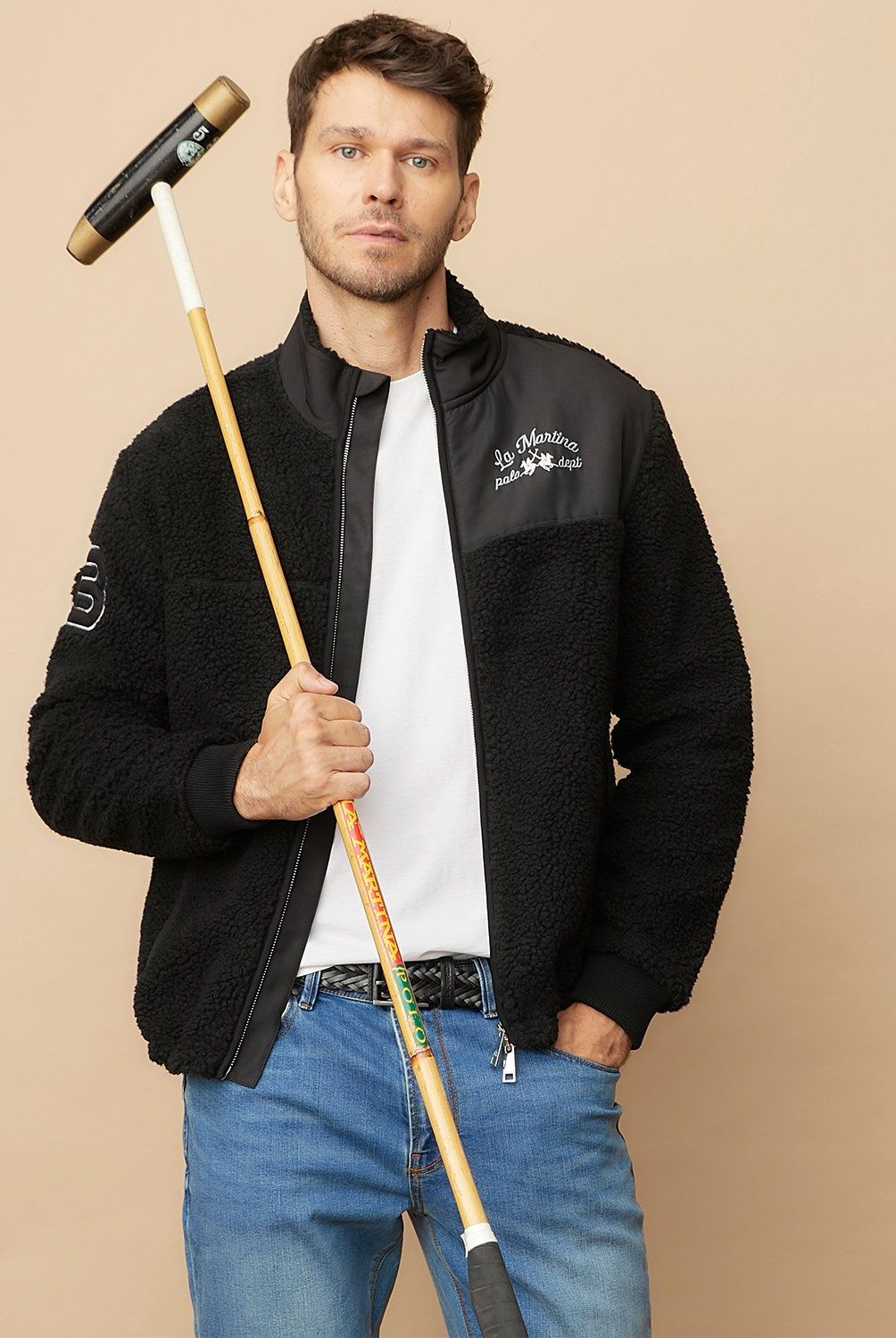 LA MARTINA - Polar Full Zipper Hombre La Martina