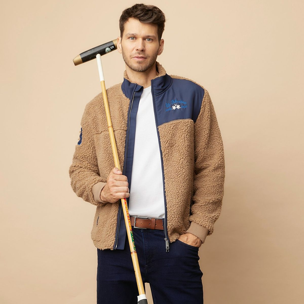 LA MARTINA - Polar Full Zipper Hombre La Martina