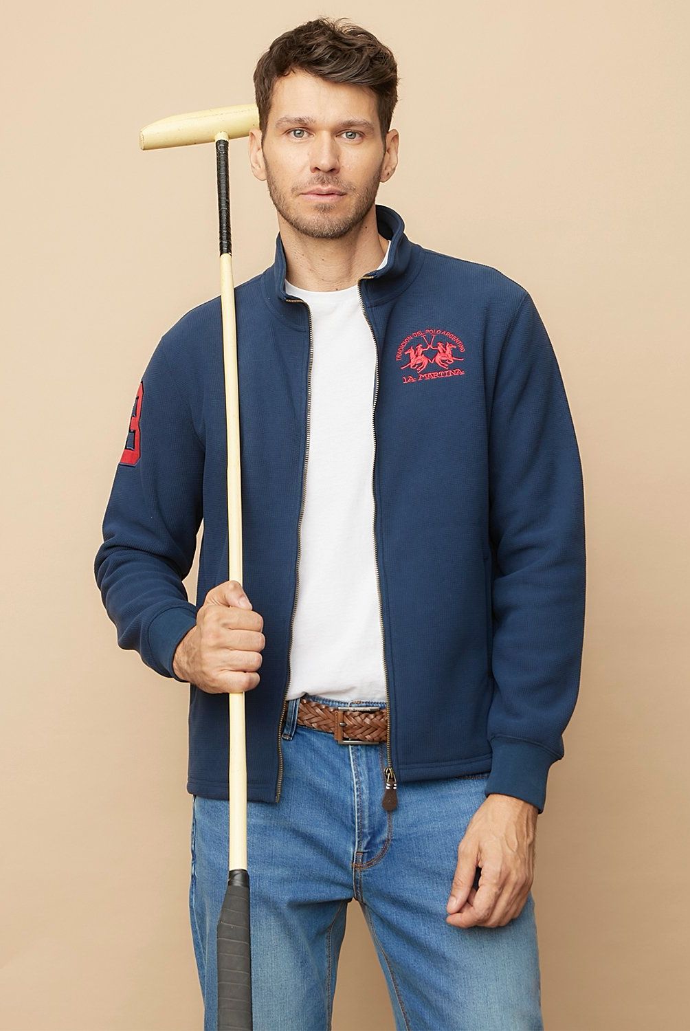 LA MARTINA - Polar Full Zipper Hombre La Martina
