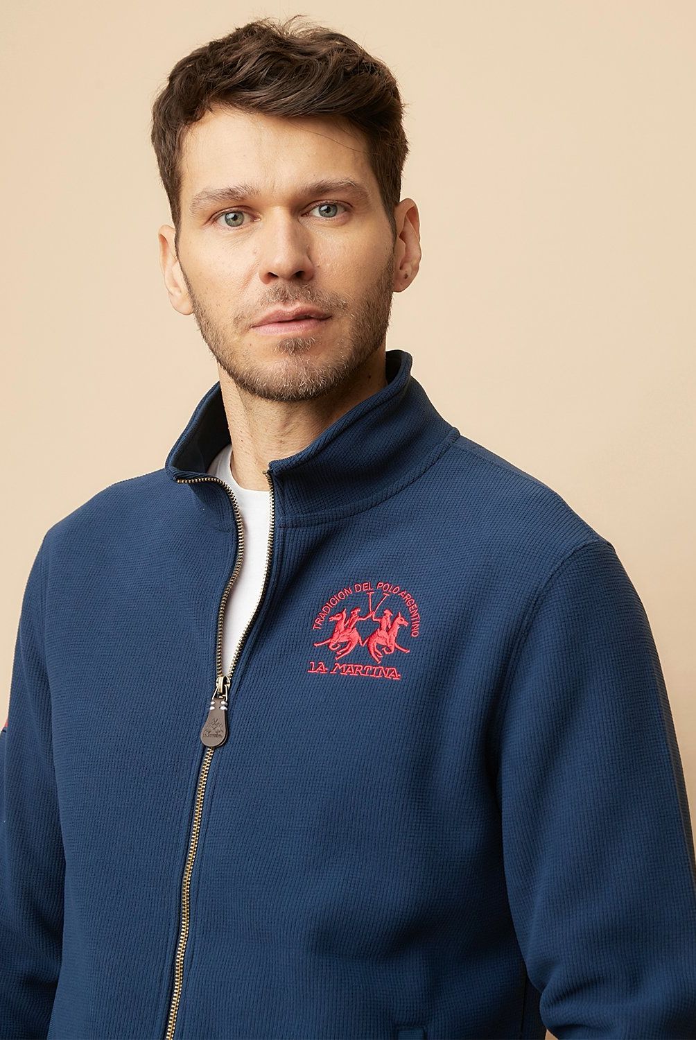 LA MARTINA - Polar Full Zipper Hombre La Martina