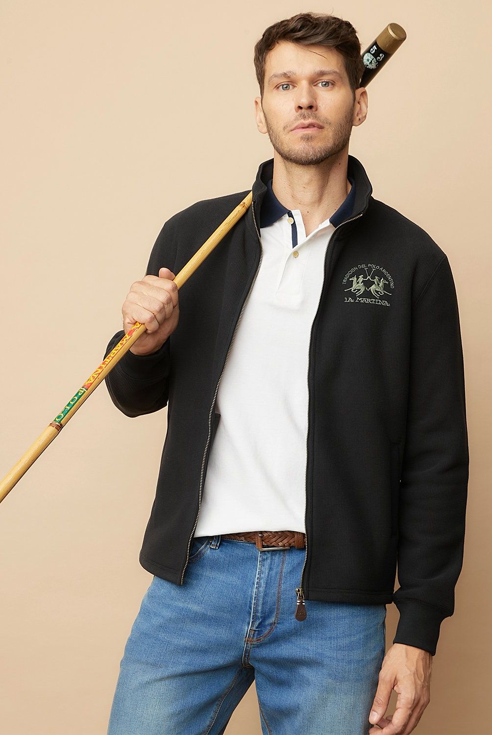 LA MARTINA - Polar Full Zipper Hombre La Martina