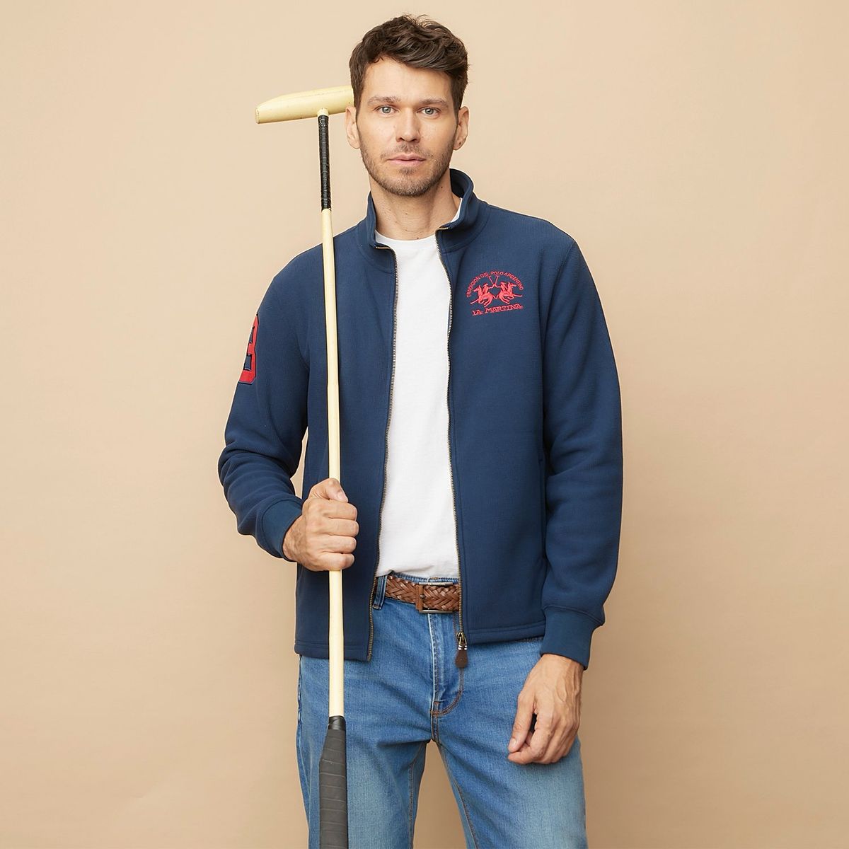 LA MARTINA - Polar Full Zipper Hombre La Martina