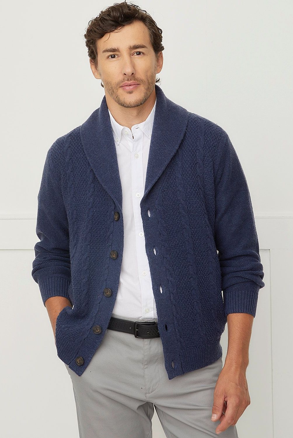 CHRISTIAN LACROIX - Cardigan Cuello Shawll Hombre Christian Lacroix
