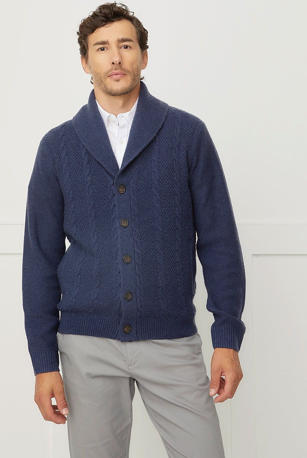CHRISTIAN LACROIX - Cardigan Cuello Shawll Hombre Christian Lacroix