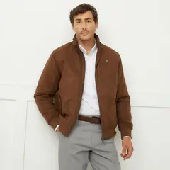 CHRISTIAN LACROIX - Chaqueta Suede Acolchada Hombre