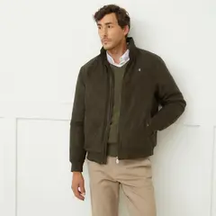 CHRISTIAN LACROIX - Chaqueta Suede Acolchada Hombre