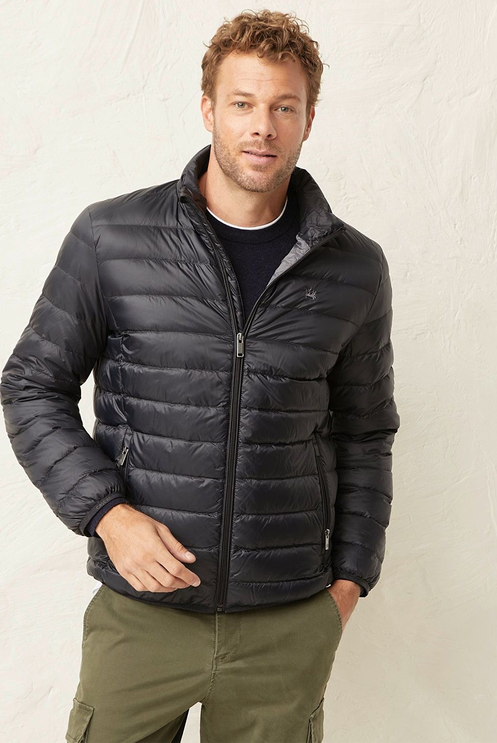 CASCAIS - Parka Pluma Manga Larga Hombre Cascais