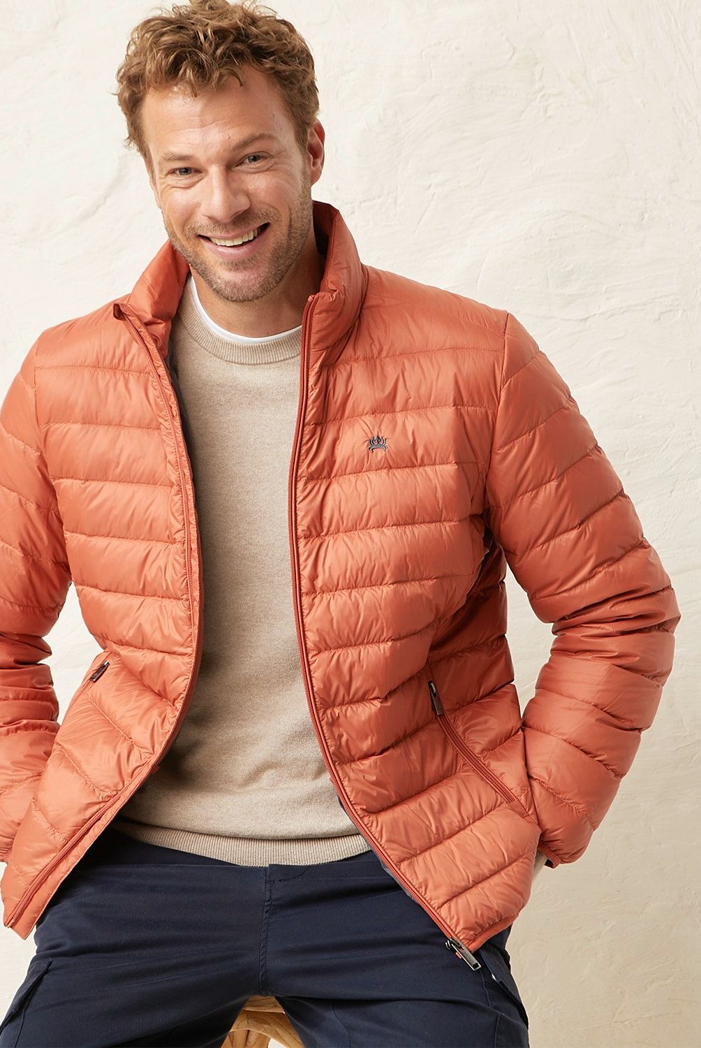 CASCAIS - Parka Pluma Manga Larga Hombre Cascais
