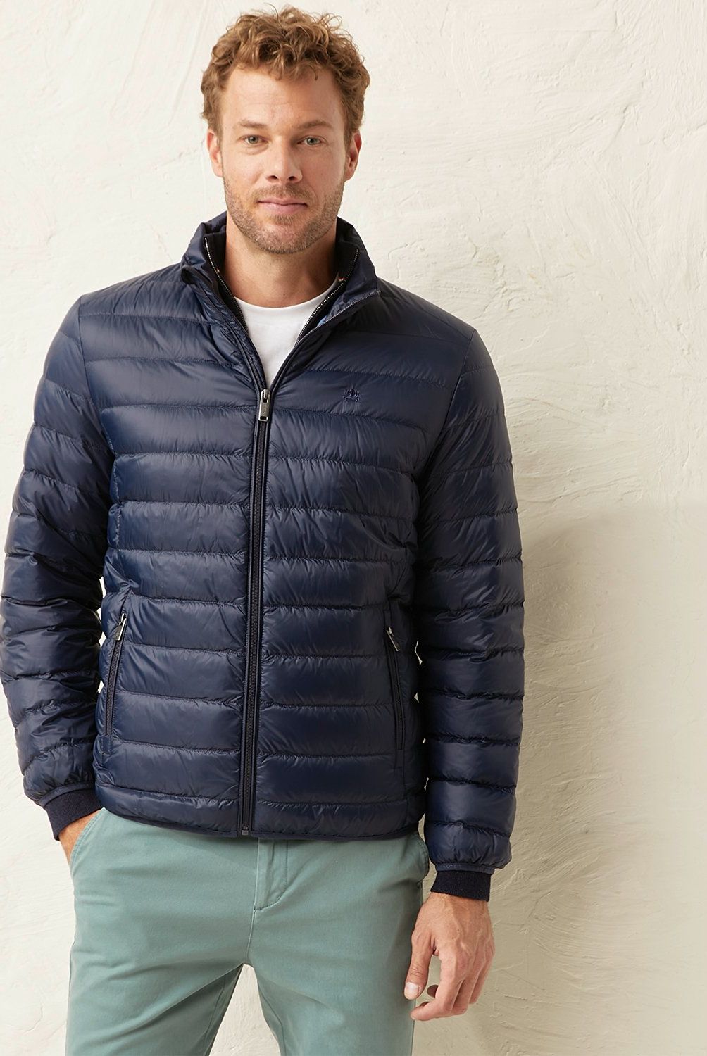 CASCAIS - Parka Pluma Manga Larga Hombre Cascais