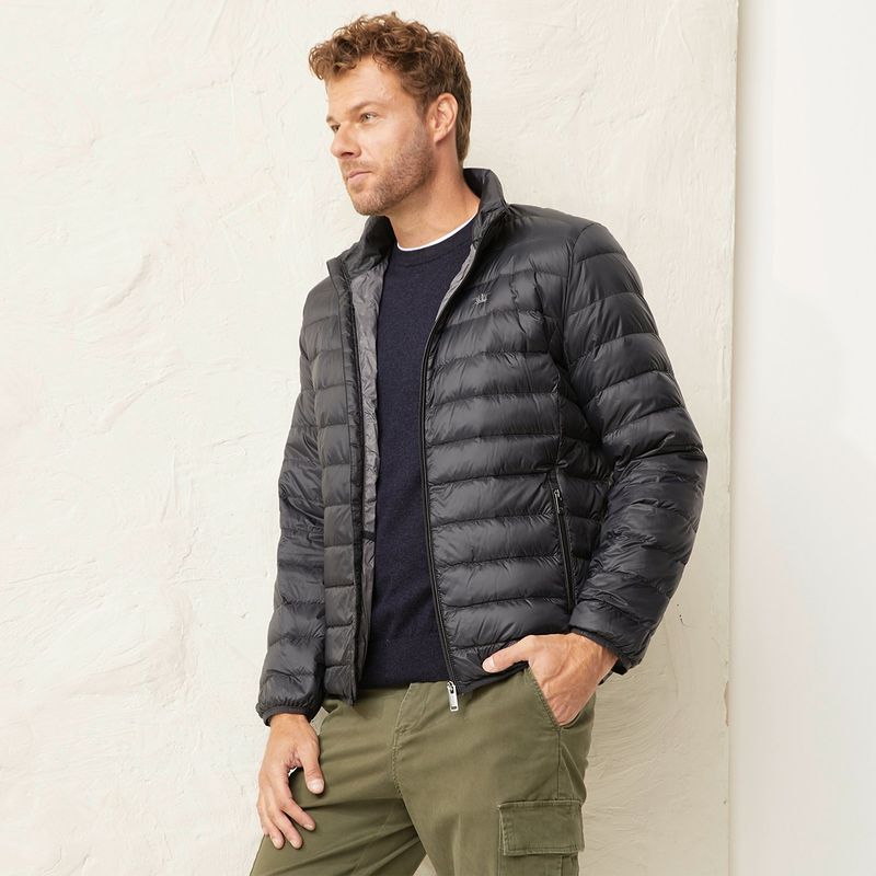 CASCAIS - Parka Pluma Manga Larga Hombre Cascais