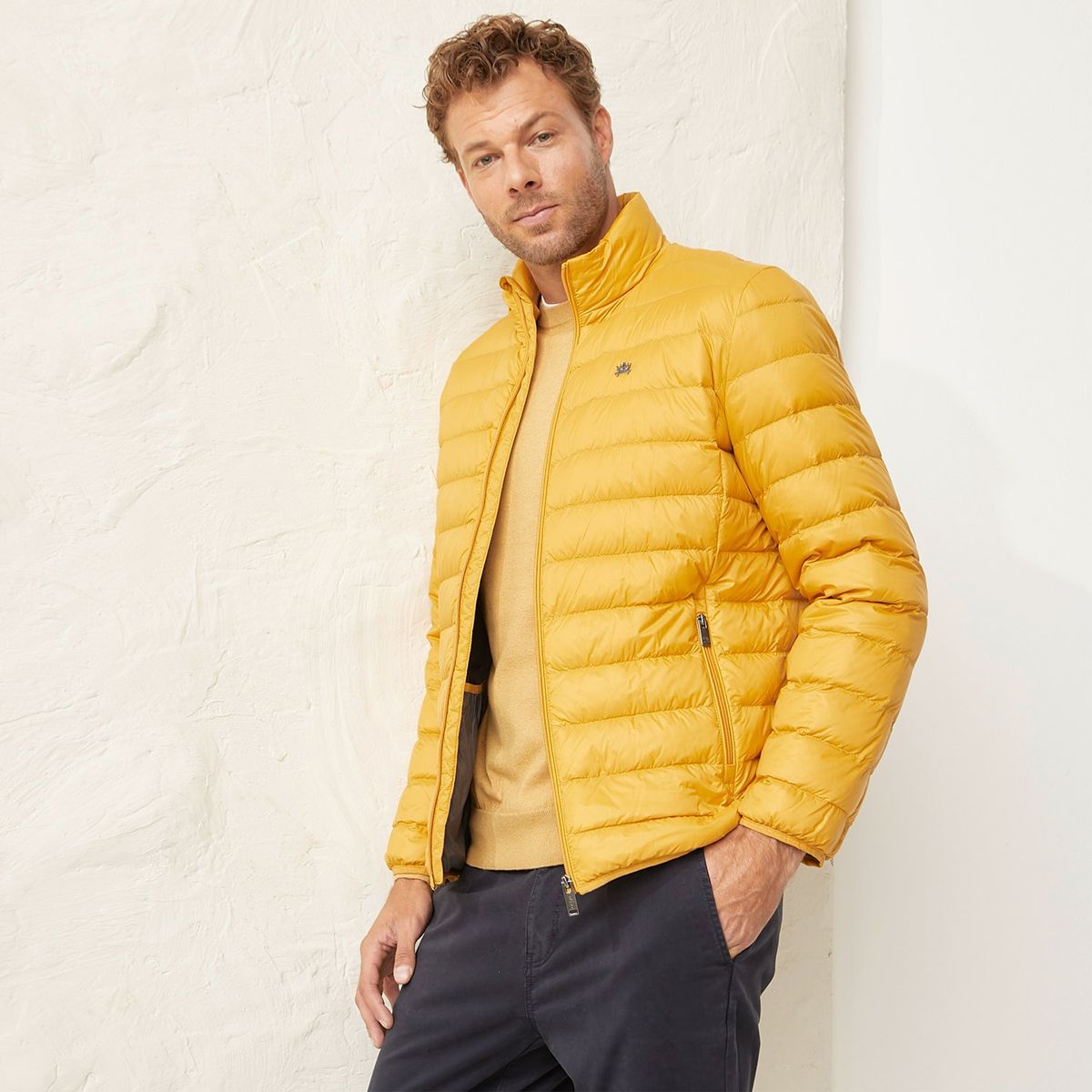 CASCAIS - Parka Pluma Manga Larga Hombre Cascais