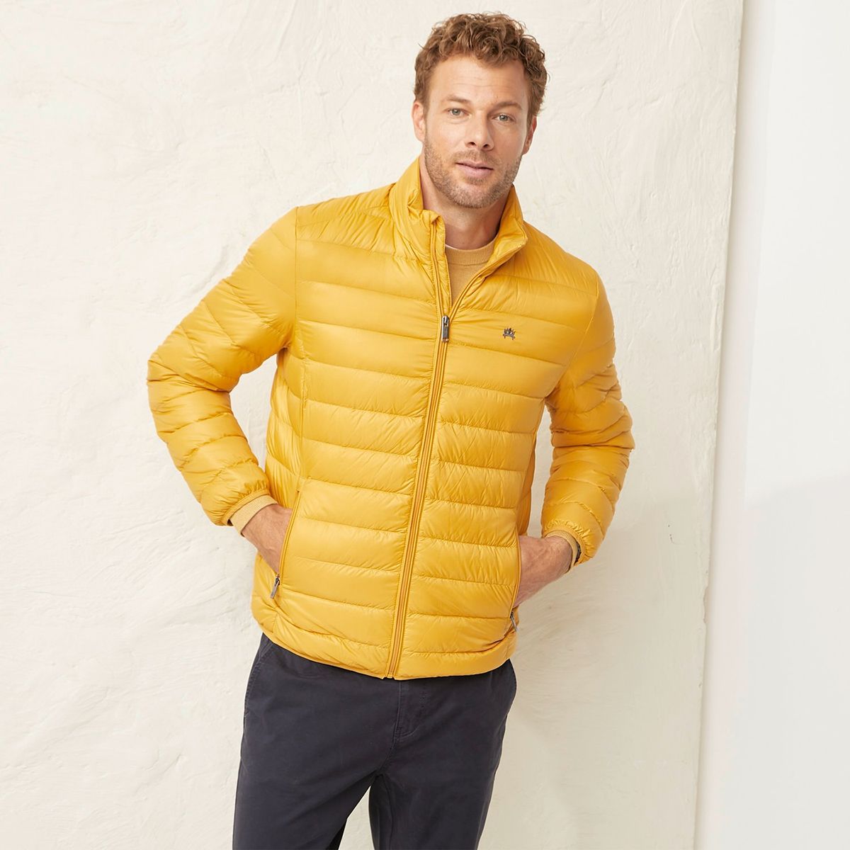 CASCAIS - Parka Pluma Manga Larga Hombre Cascais