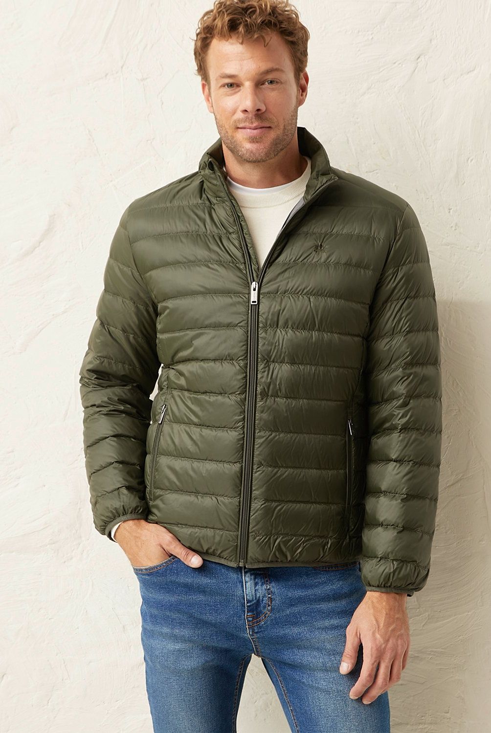 CASCAIS - Parka Pluma Manga Larga Hombre Cascais
