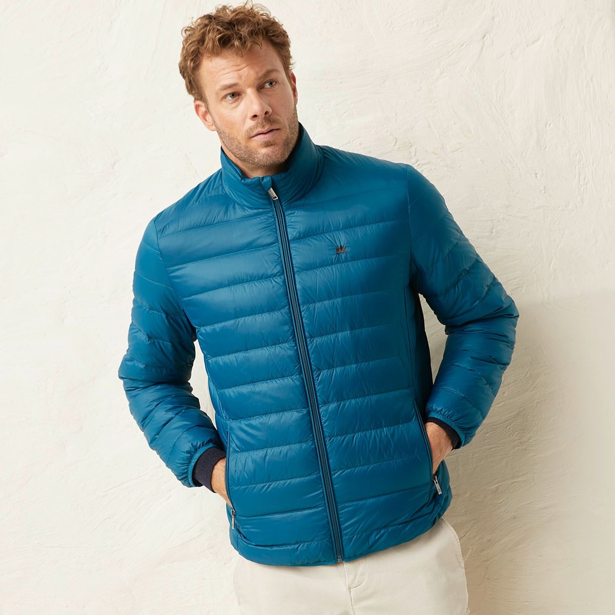 CASCAIS - Parka Pluma Manga Larga Hombre Cascais