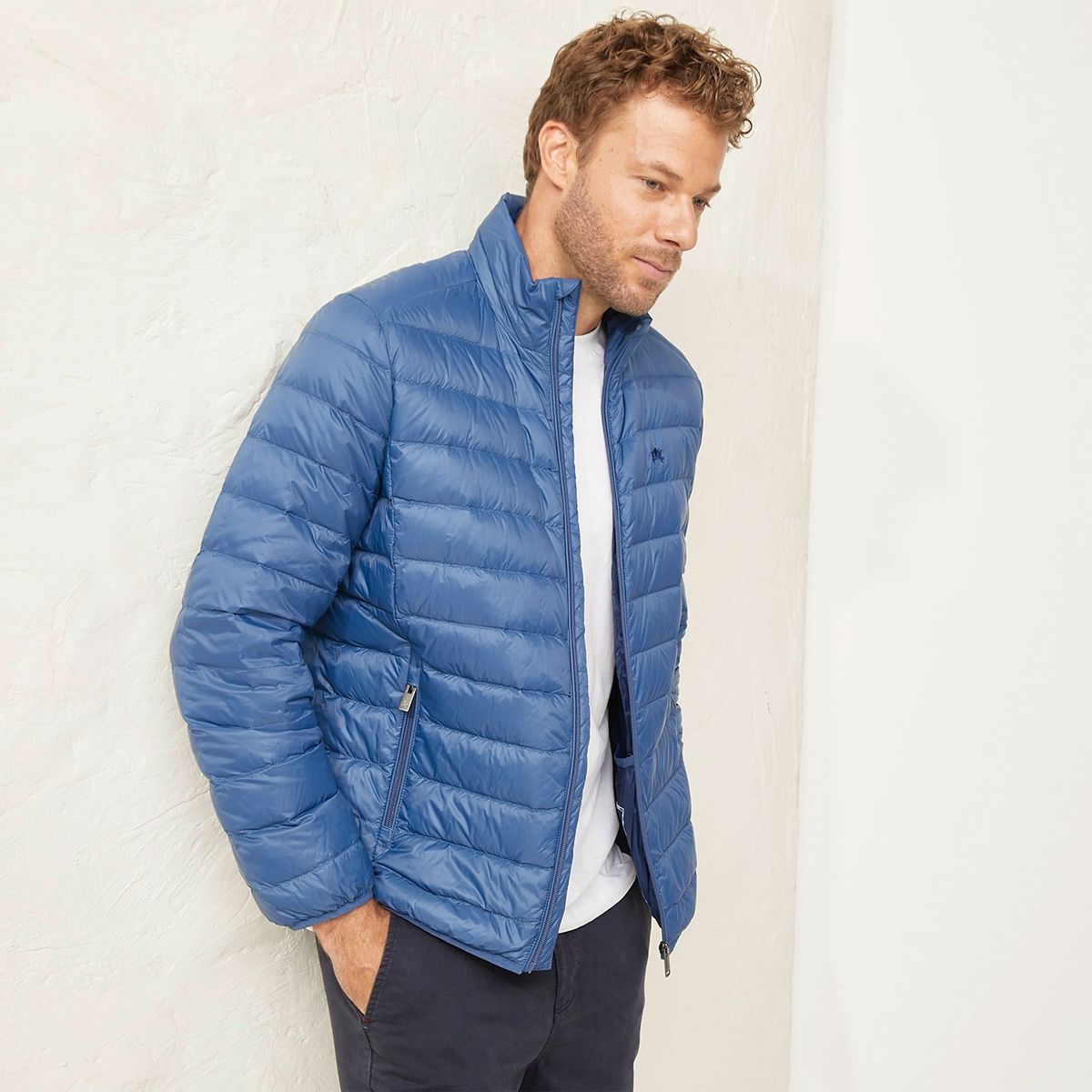 CASCAIS - Parka Pluma Manga Larga Hombre Cascais