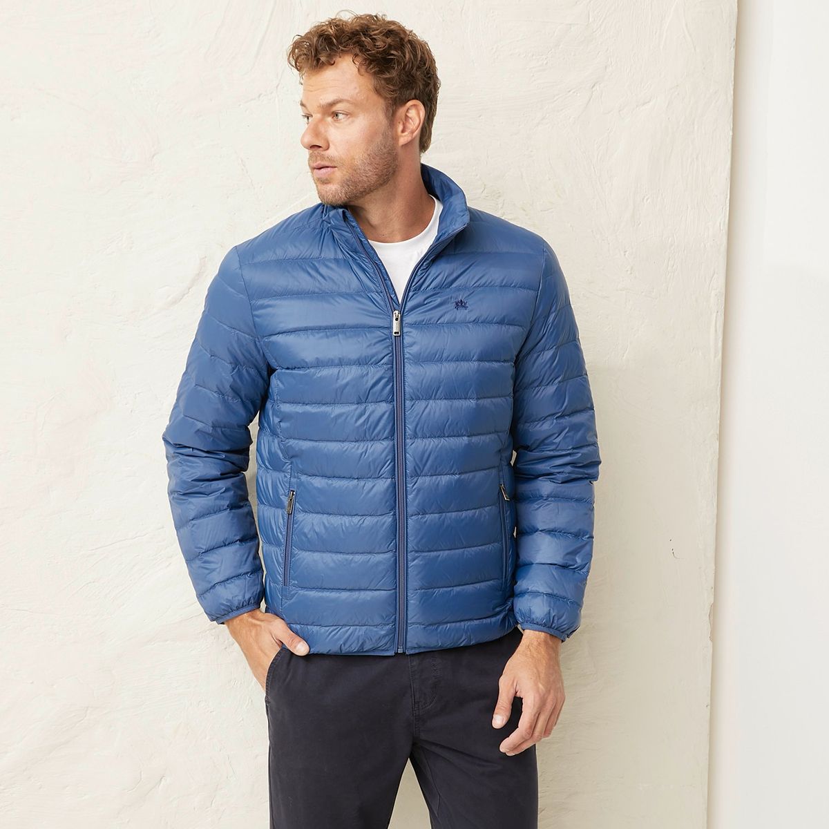 CASCAIS - Parka Pluma Manga Larga Hombre Cascais