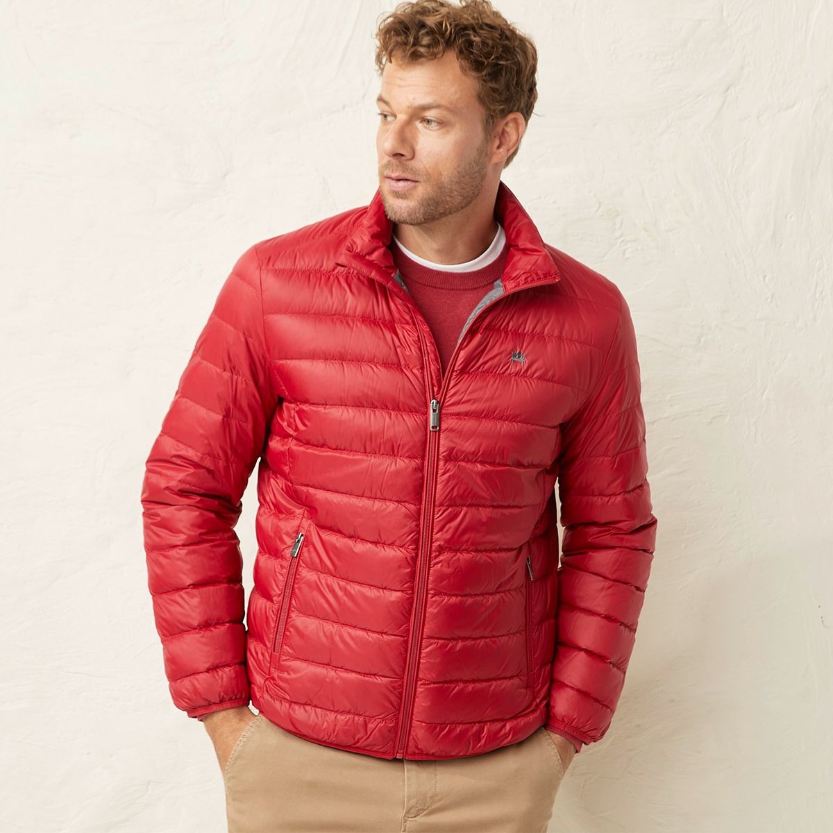 CASCAIS - Parka Pluma Manga Larga Hombre Cascais