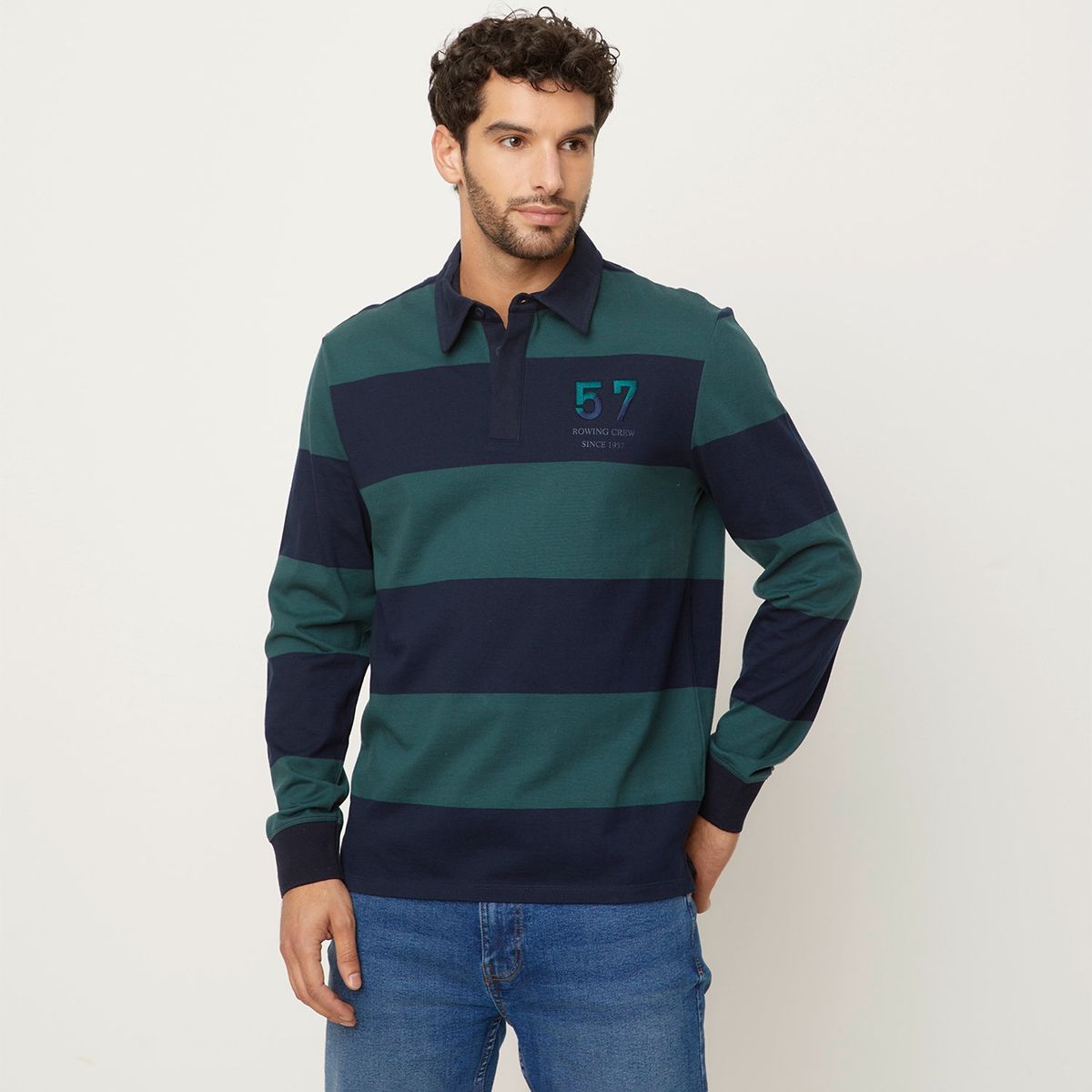 UNIVERSITY CLUB - Polera Manga Larga Algodón Hombre University Club