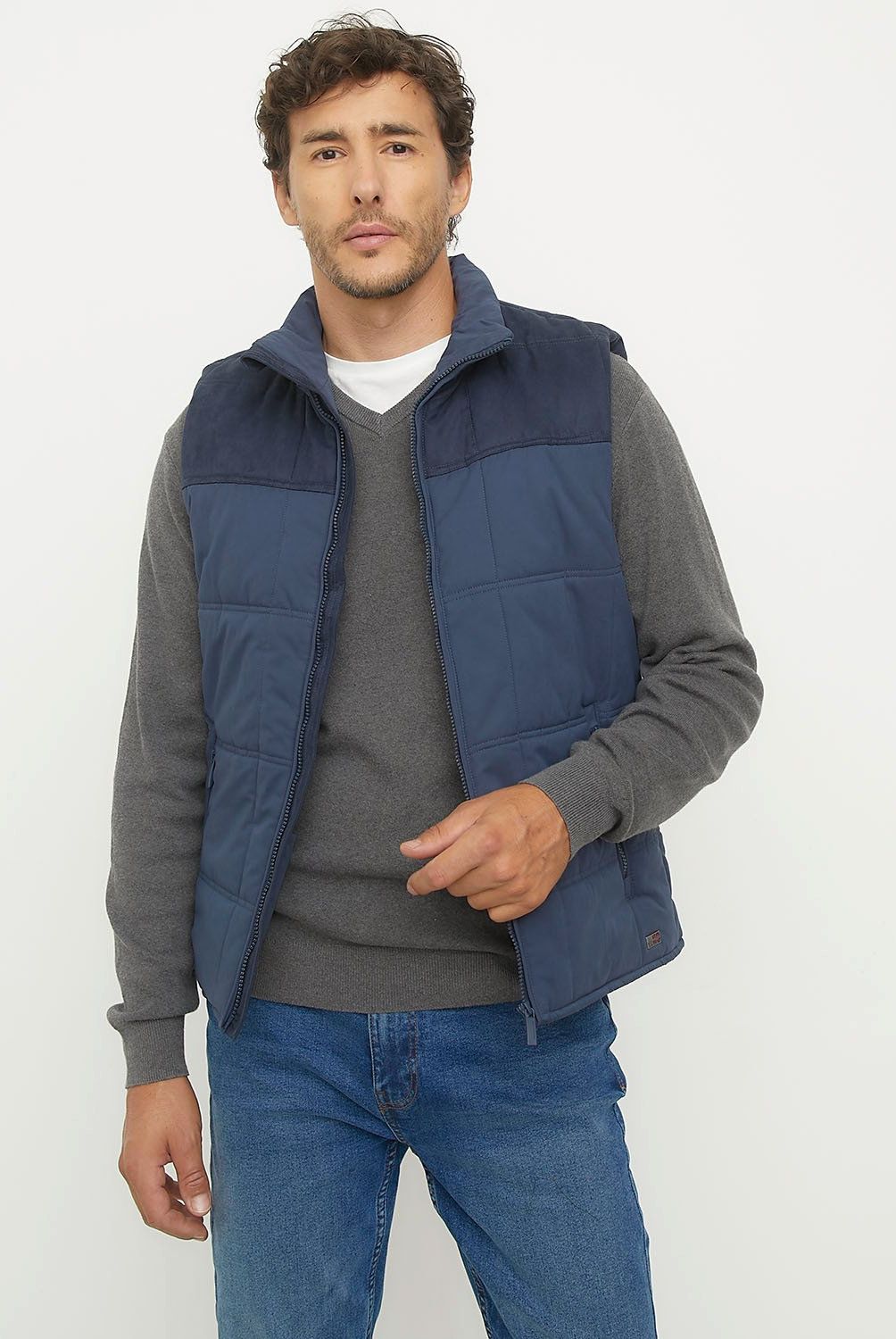 UNIVERSITY CLUB - Parka Sin Mangas Casual Hombre University Club