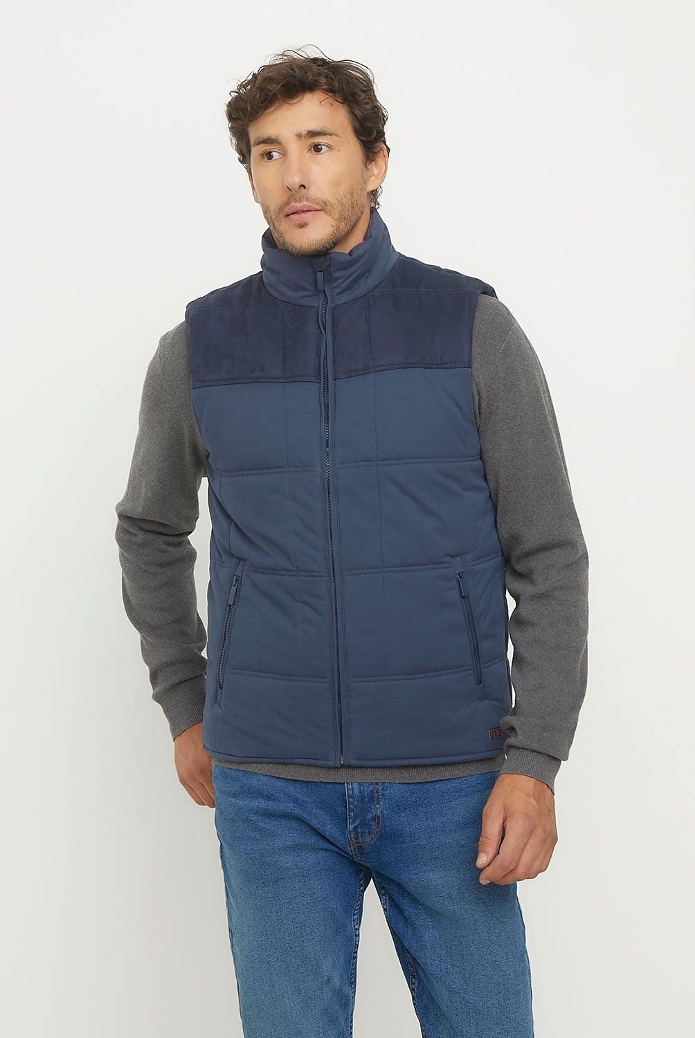 UNIVERSITY CLUB - Parka Sin Mangas Casual Hombre University Club