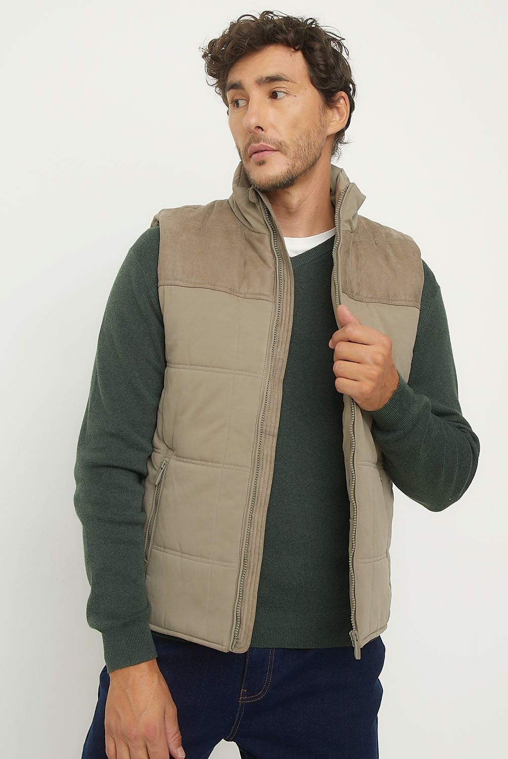 UNIVERSITY CLUB - Parka Sin Mangas Casual Hombre University Club