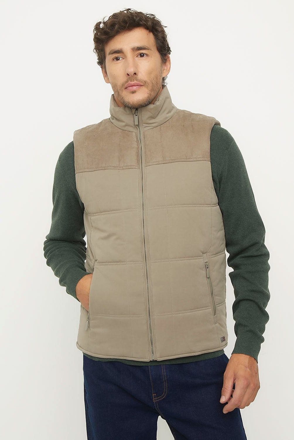 UNIVERSITY CLUB - Parka Sin Mangas Casual Hombre University Club