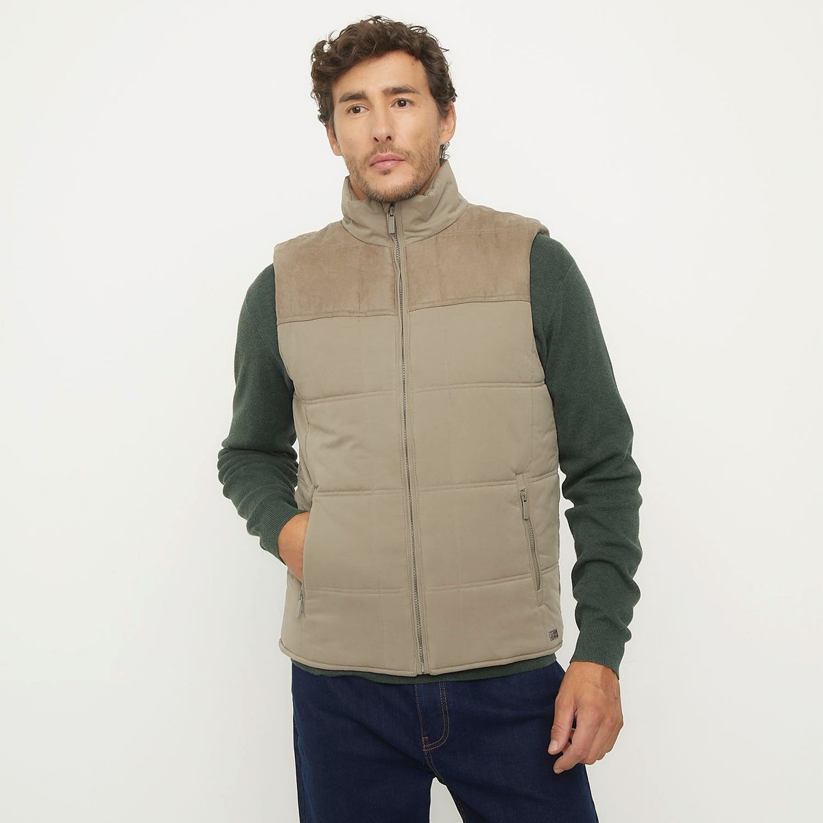 UNIVERSITY CLUB - Parka Sin Mangas Casual Hombre University Club