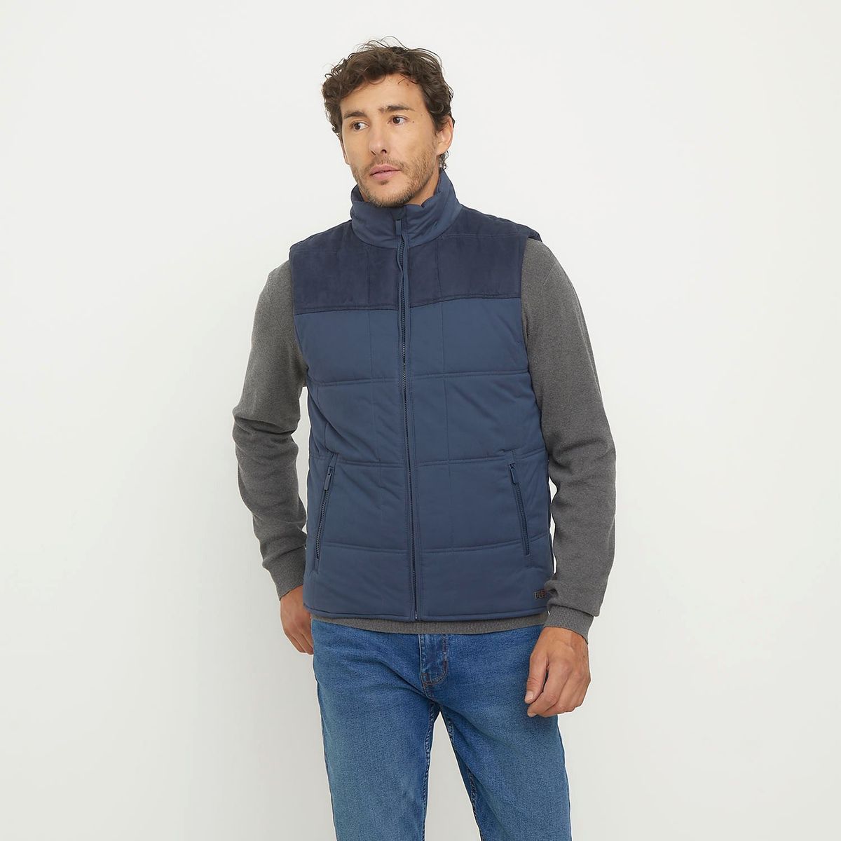 UNIVERSITY CLUB - Parka Sin Mangas Casual Hombre University Club