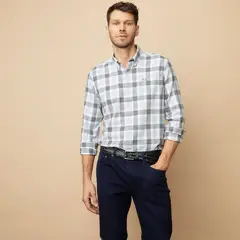 LA MARTINA - Camisa Manga Larga Casual Algodón Hombre