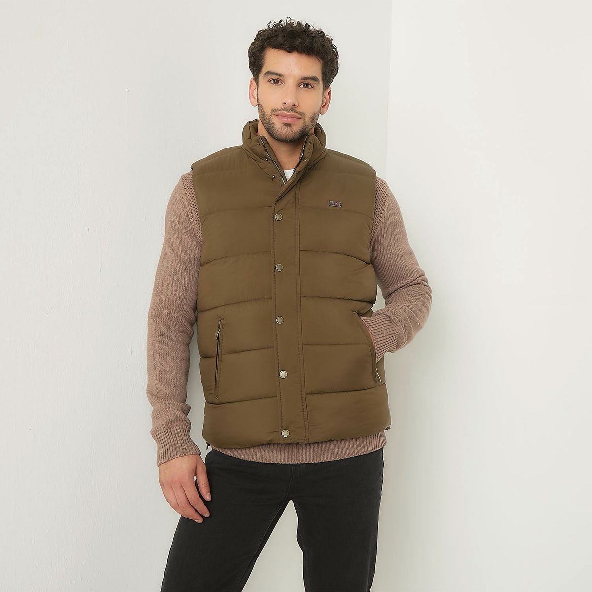 UNIVERSITY CLUB - Parka Sin Mangas Casual Hombre University Club