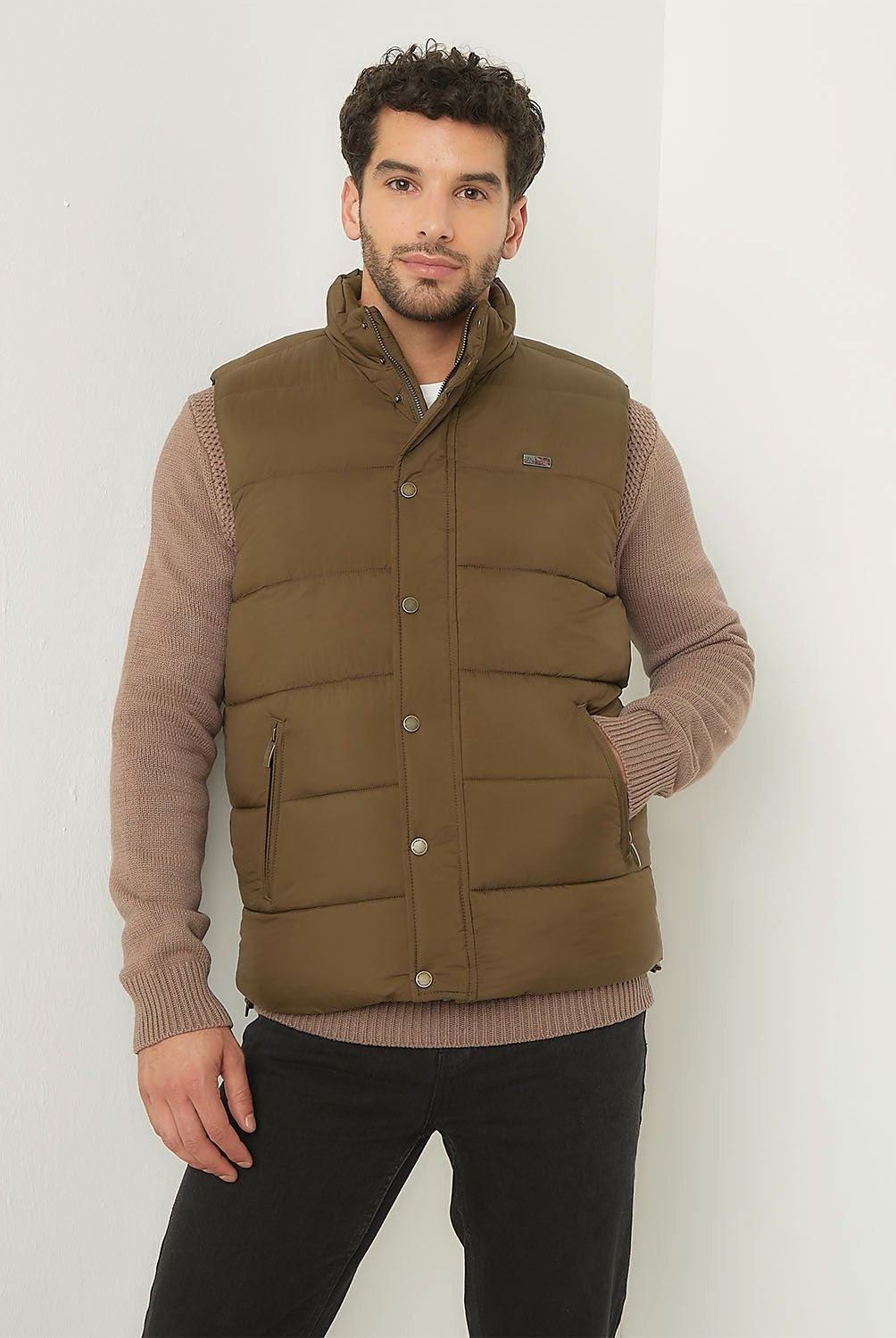 UNIVERSITY CLUB - Parka Sin Mangas Casual Hombre University Club