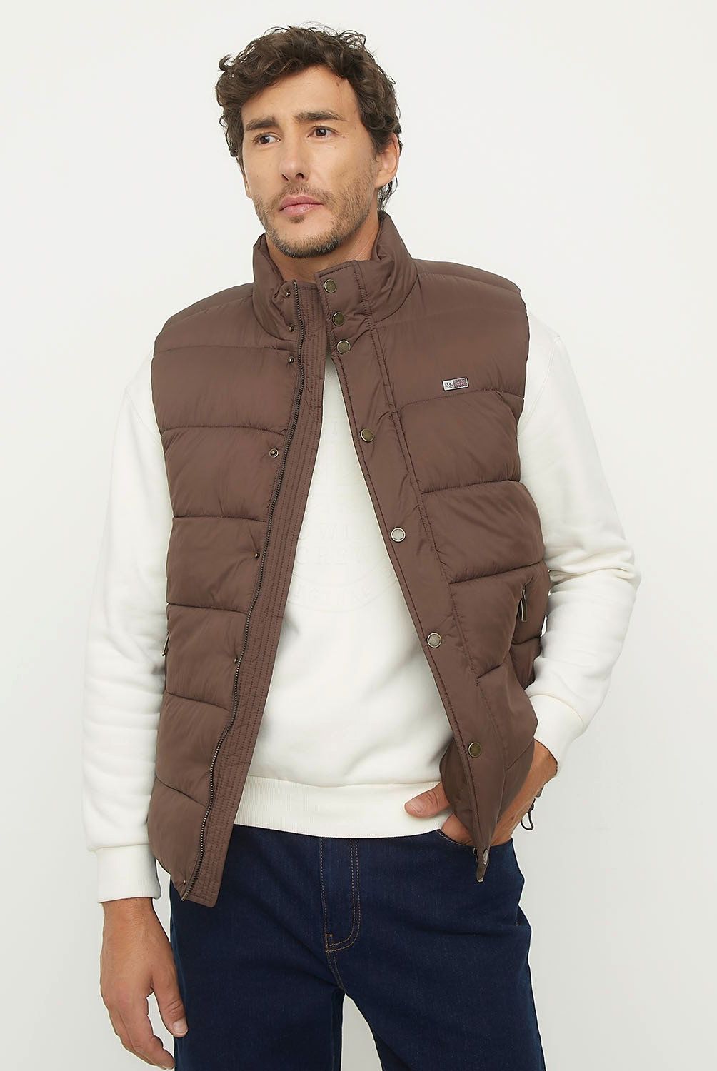 UNIVERSITY CLUB - Parka Sin Mangas Casual Hombre University Club