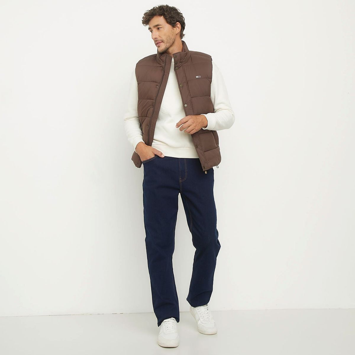 UNIVERSITY CLUB - Parka Sin Mangas Casual Hombre University Club