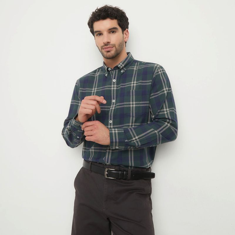CHRISTIAN LACROIX - Camisa Manga Larga Algodón Hombre Christian Lacroix