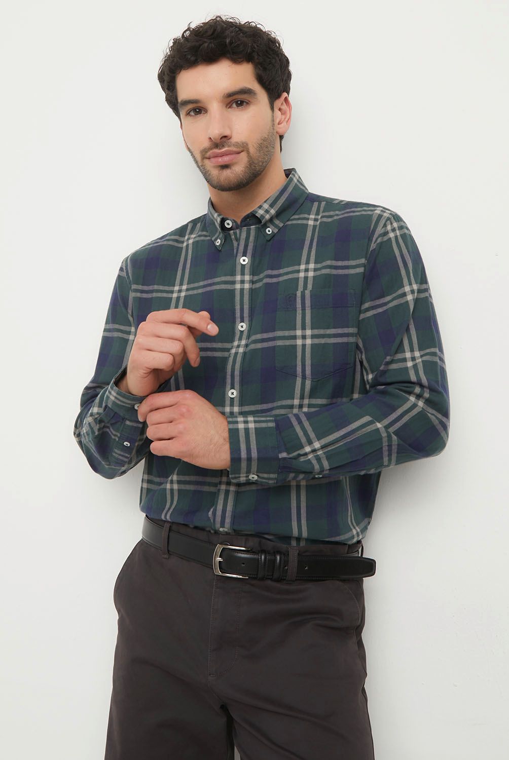CHRISTIAN LACROIX - Camisa Manga Larga Algodón Hombre Christian Lacroix