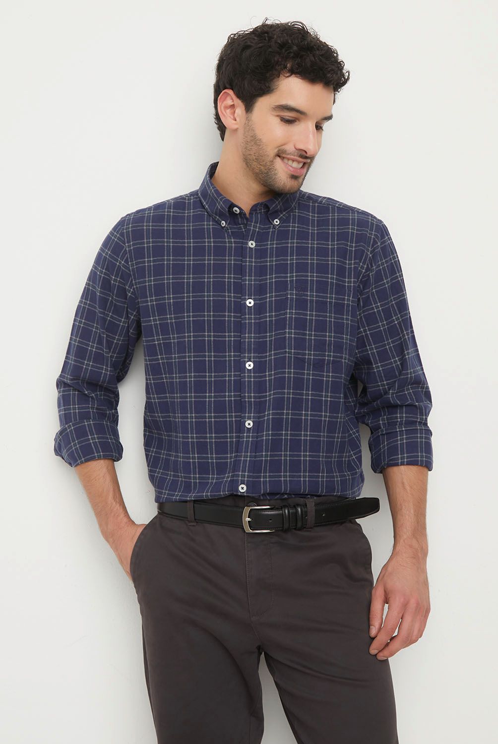 CHRISTIAN LACROIX - Camisa Manga Larga Algodón Hombre Christian Lacroix