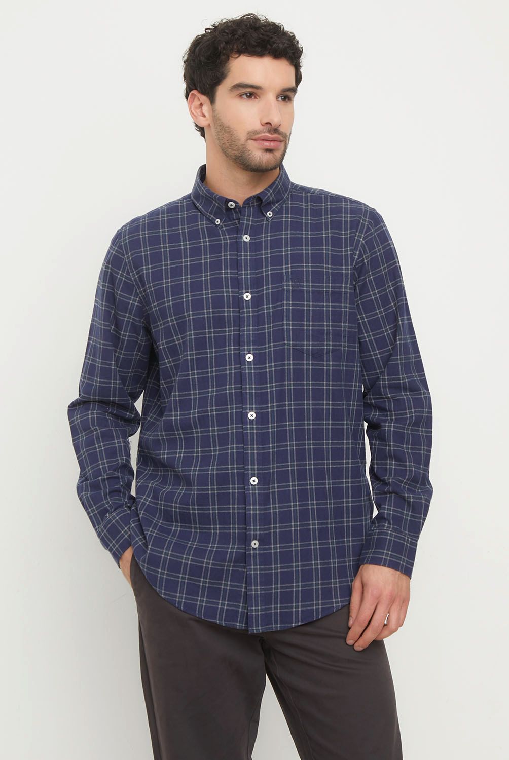 CHRISTIAN LACROIX - Camisa Manga Larga Algodón Hombre Christian Lacroix