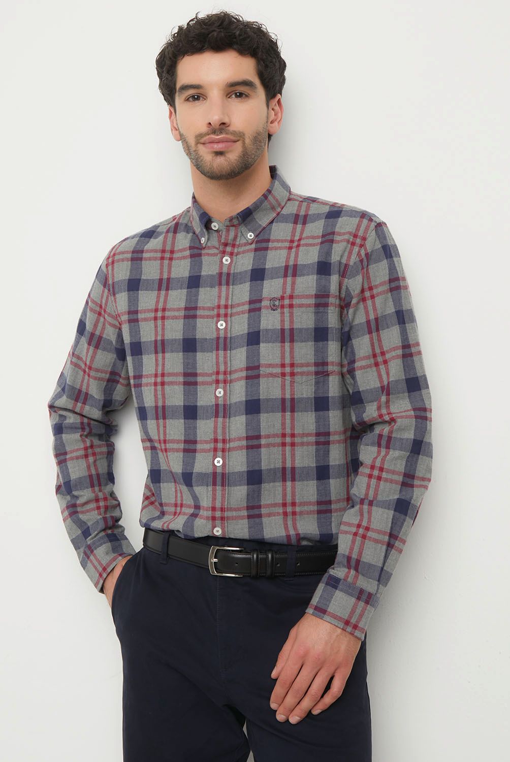 CHRISTIAN LACROIX - Camisa Manga Larga Algodón Hombre Christian Lacroix