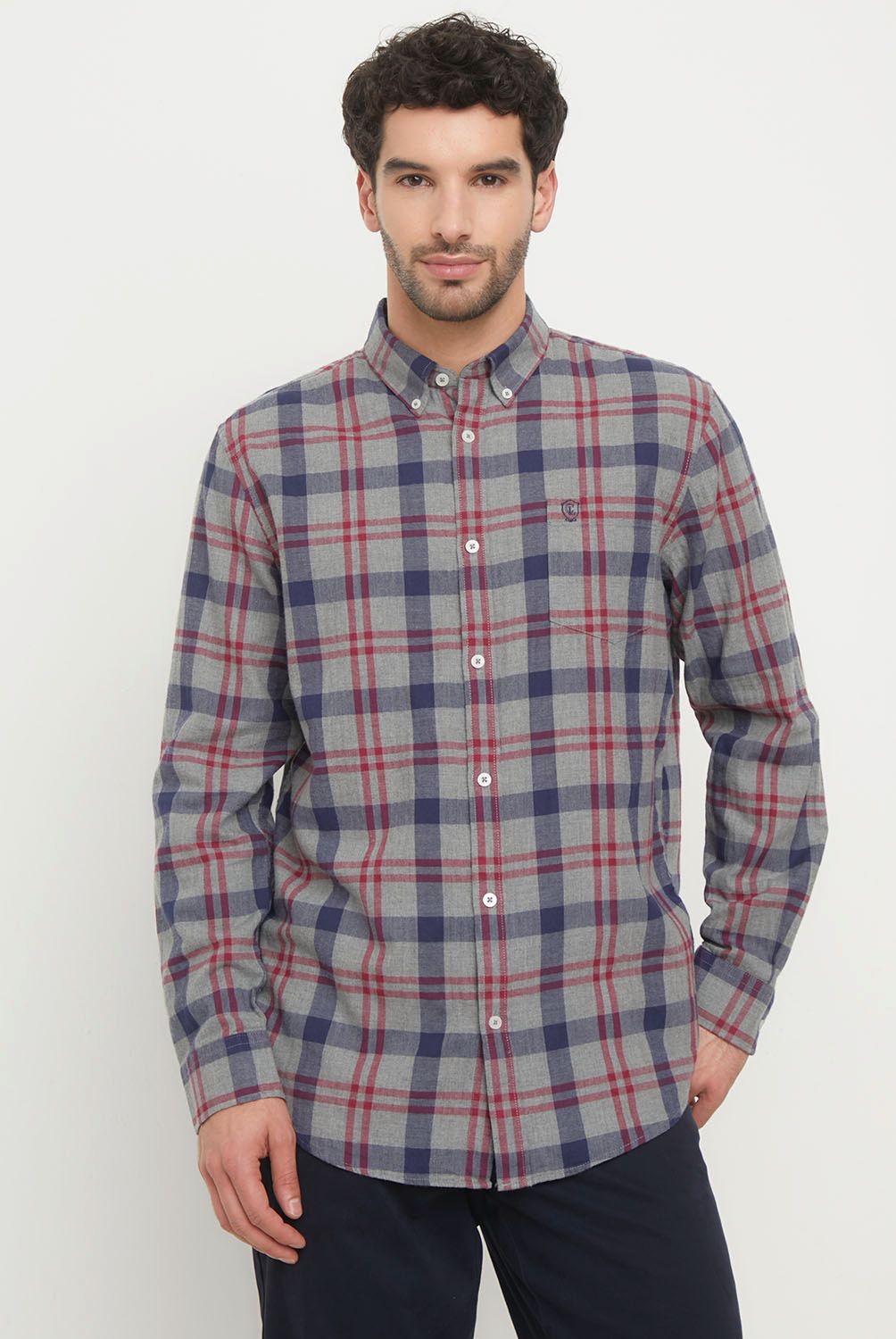 CHRISTIAN LACROIX - Camisa Manga Larga Algodón Hombre Christian Lacroix