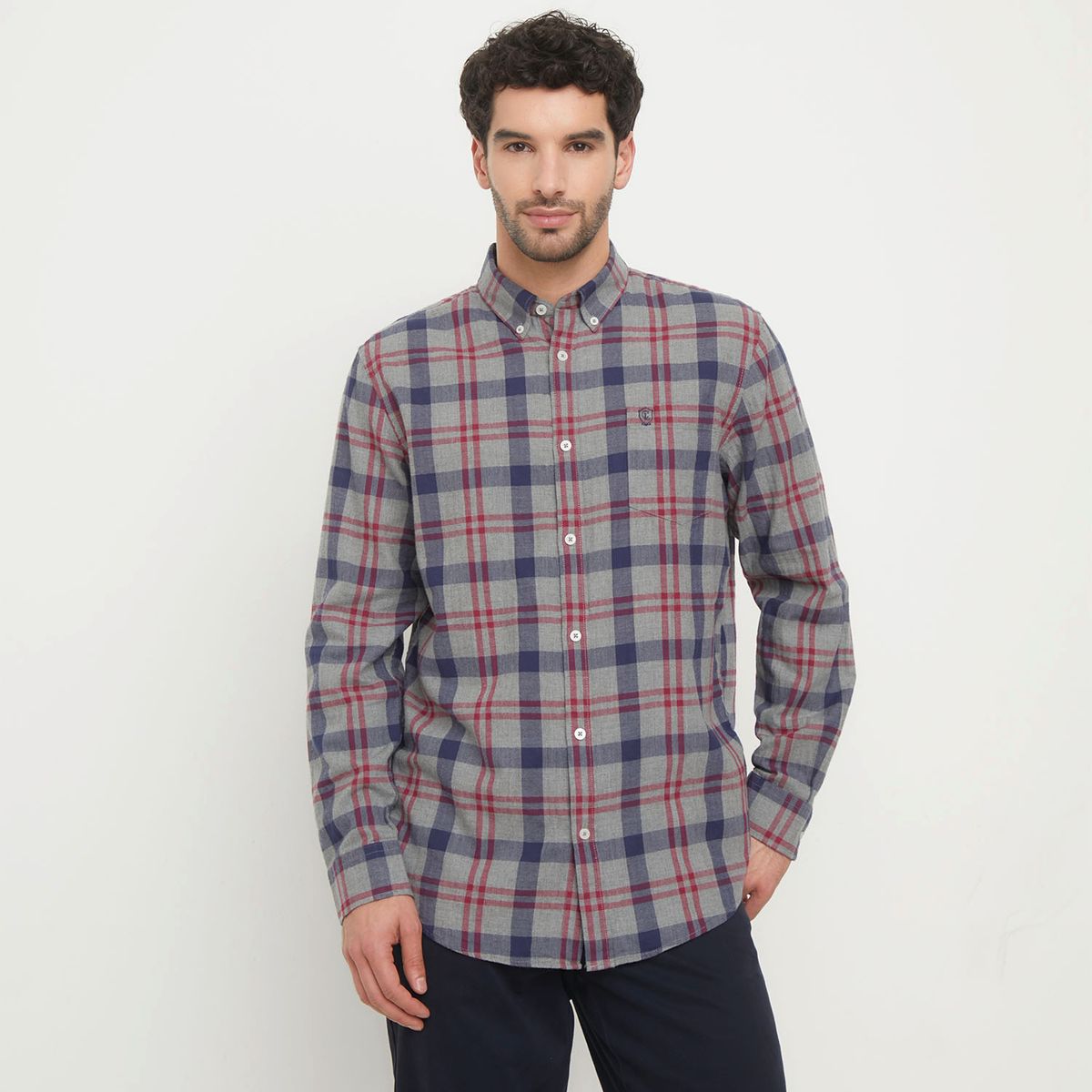 CHRISTIAN LACROIX - Camisa Manga Larga Algodón Hombre Christian Lacroix