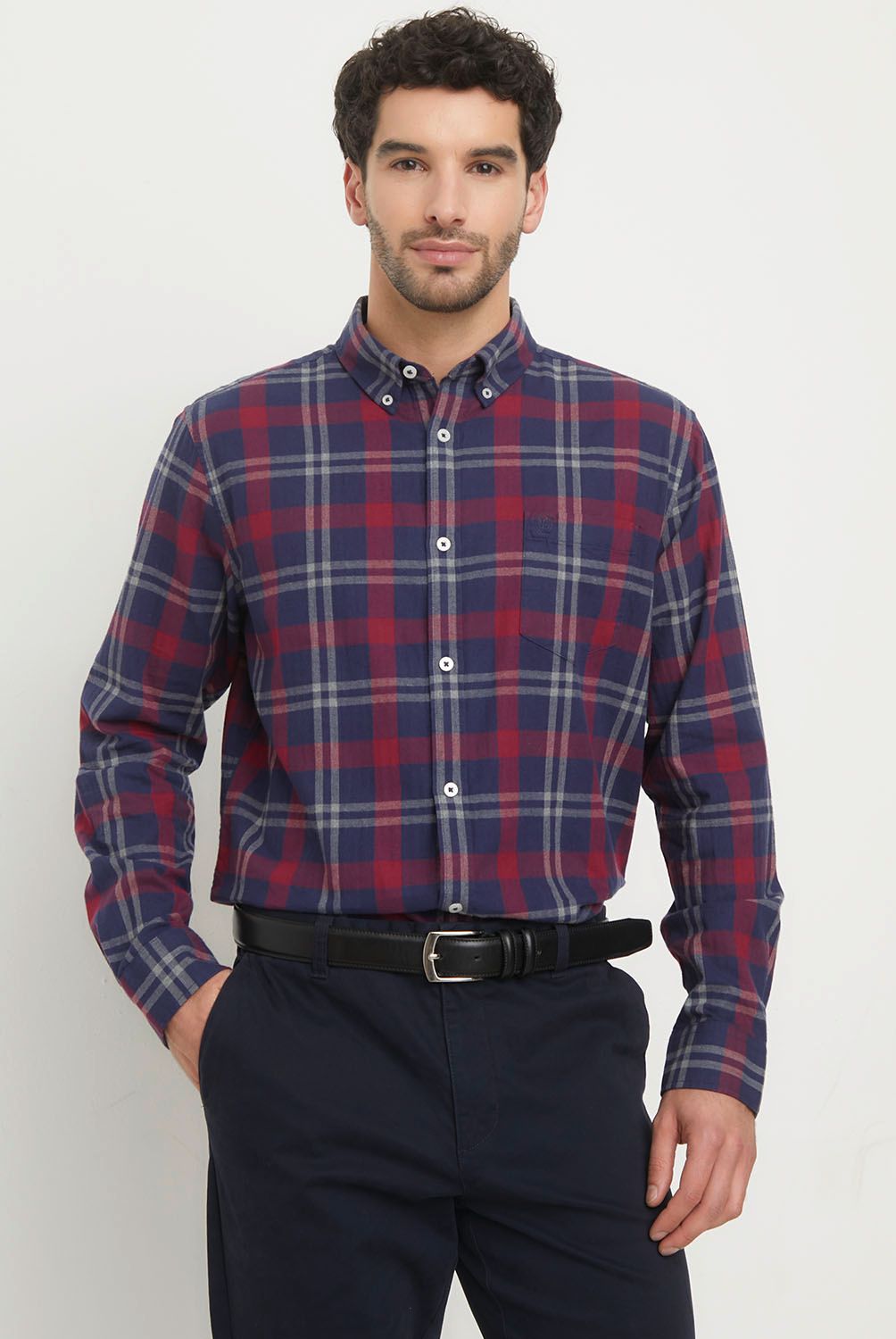 CHRISTIAN LACROIX - Camisa Manga Larga Algodón Hombre Christian Lacroix