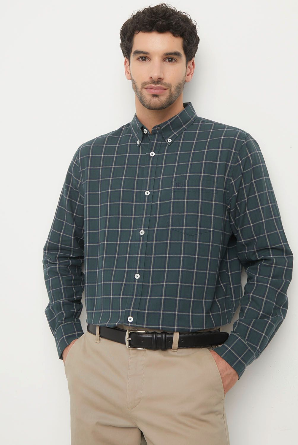CHRISTIAN LACROIX - Camisa Manga Larga Algodón Hombre Christian Lacroix