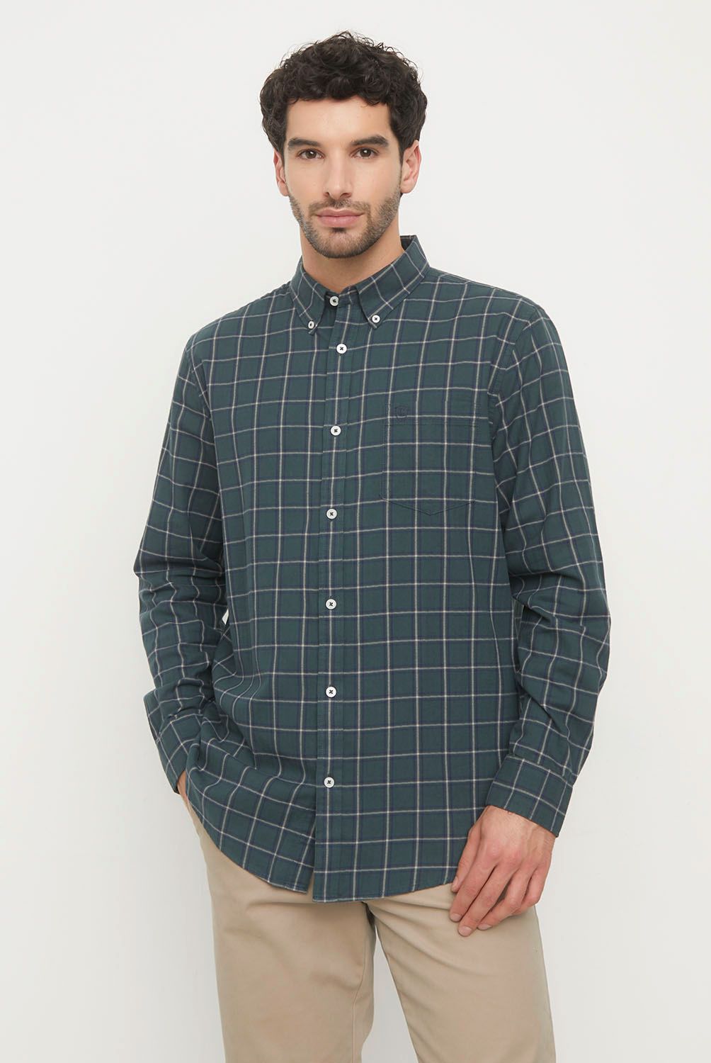 CHRISTIAN LACROIX - Camisa Manga Larga Algodón Hombre Christian Lacroix