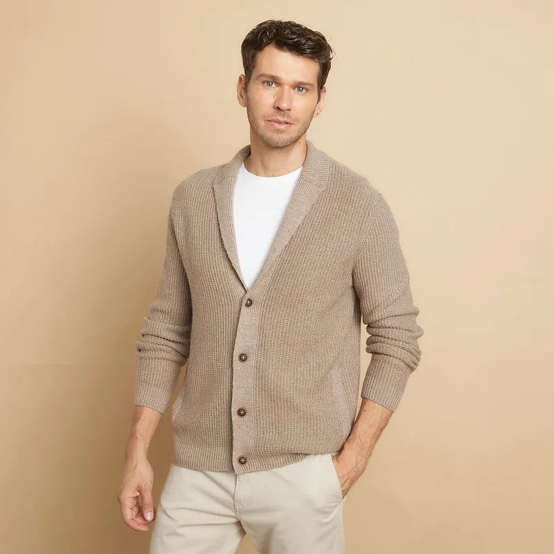 LA MARTINA - Cardigan Tejido Lana Hombre La Martina