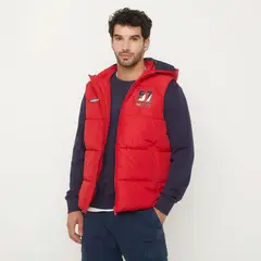 UNIVERSITY CLUB - Parka Sin Mangas Acolchada Casual Hombre